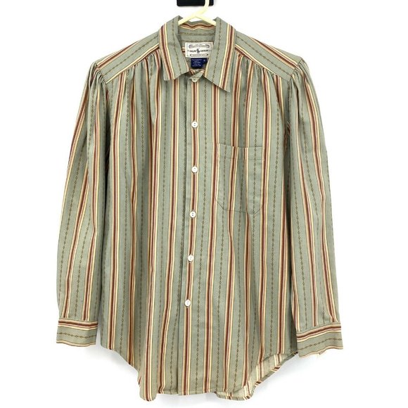 Ralph Lauren Tops - NWT Vintage Ralph Lauren Striped Print Button Down